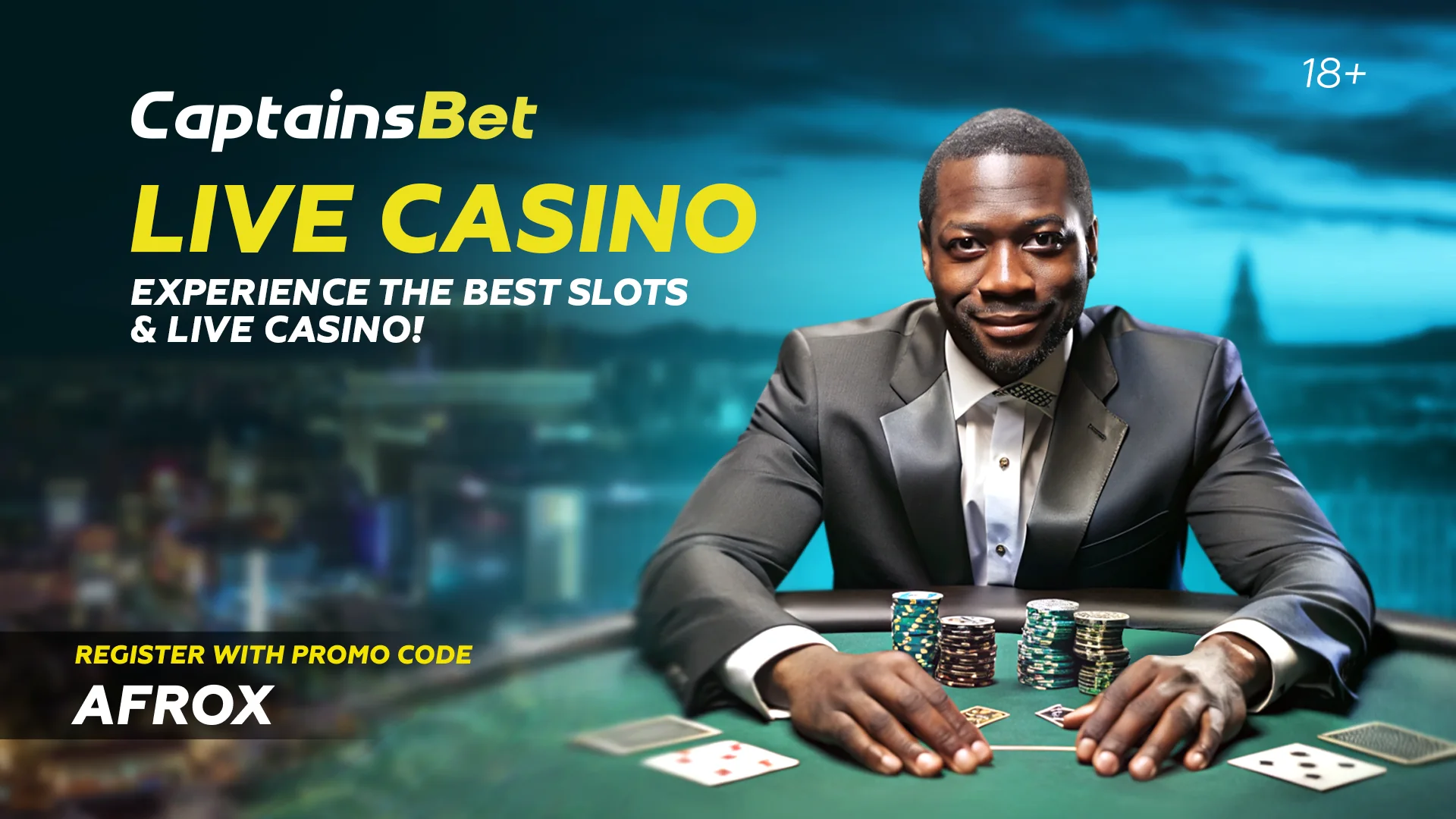 CaptainsBet live casino promotion